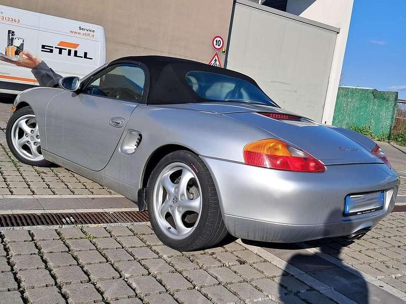 Usata Porsche Boxster 204 CV (150 kW) 1997 Argento Cabrio
