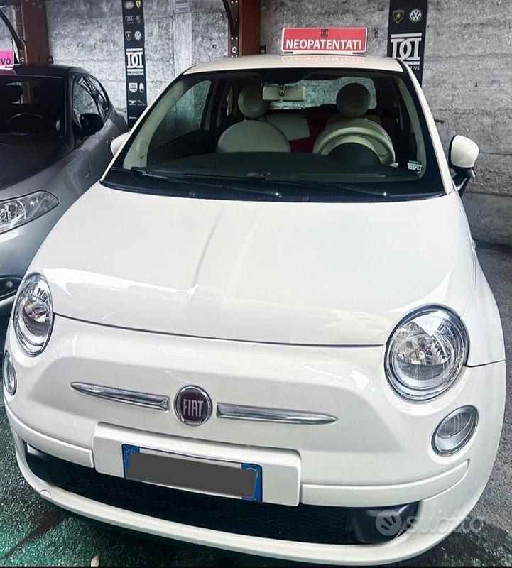 Usata Fiat 500 69 CV (50 kW) 2011 Bianco Berlina