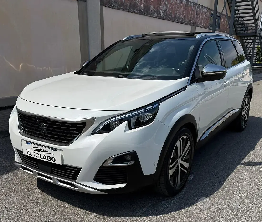 Usata Peugeot 5008 GTi 177 CV (130 kW) 2018 Bianco perlato SUV