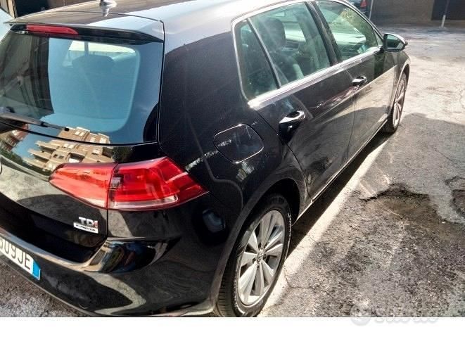 Usata VW Golf VII 110 CV (80 kW) 2017 Nero Berlina