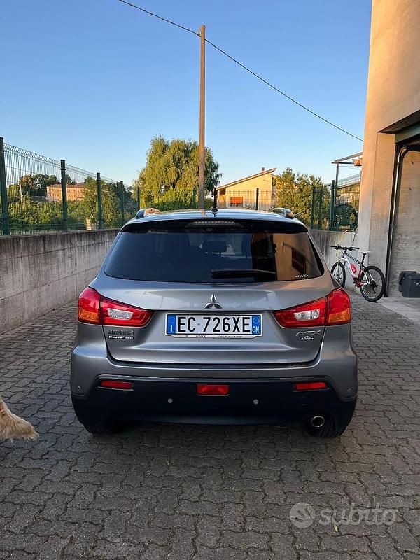 Usata Mitsubishi ASX Intense 150 CV (110 kW) 2010 Grigio SUV