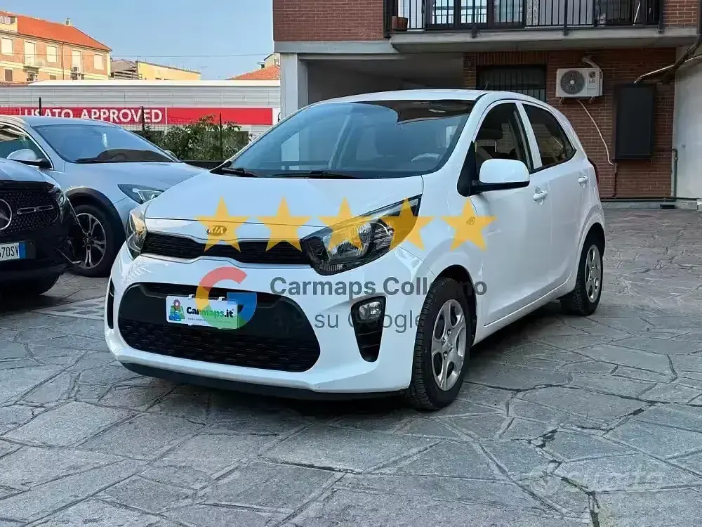 Usata Kia Picanto Active 67 CV (49 kW) 2018 Bianco Utilitaria