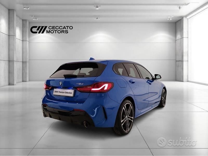 Usata BMW 118 M Sport 150 CV (110 kW) 2023 Blu Utilitaria