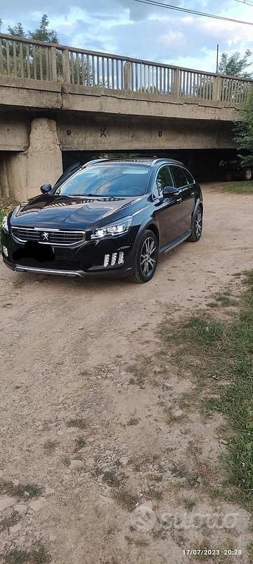 Usata Peugeot 508 RXH 163 CV (119 kW) 2016 Nero Station wagon