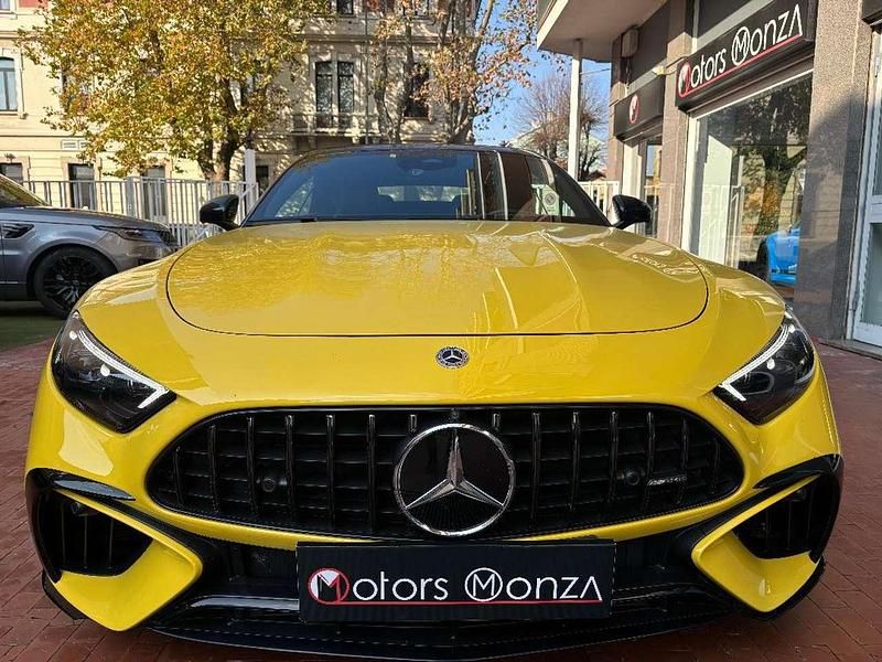Usata Mercedes SL63 AMG Premium Plus 585 CV (430 kW) 2023 Giallo Cabrio