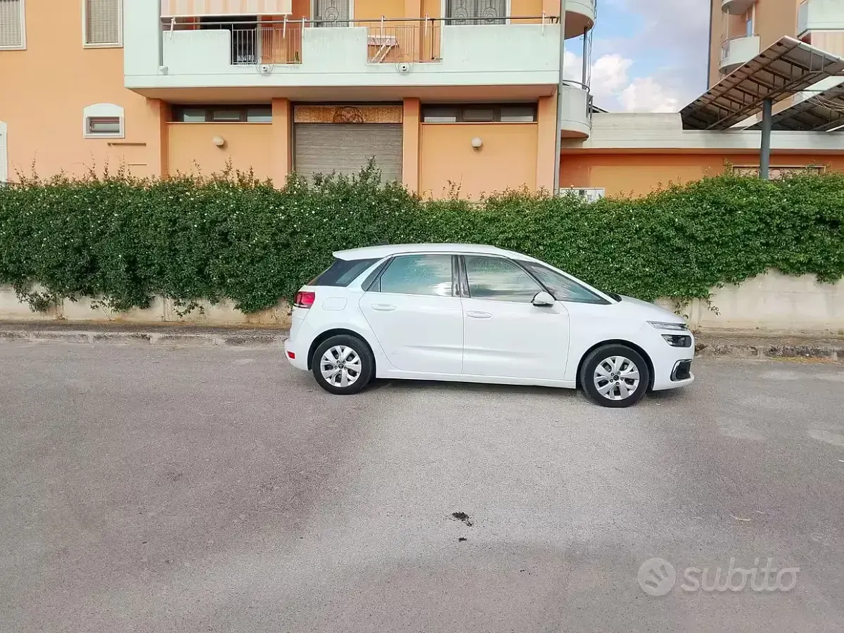 Usata Citroën C4 120 CV (88 kW) 2018 Bianco Monovolume