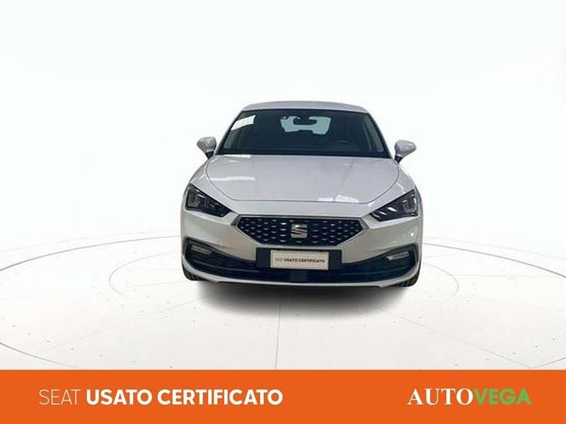 Usata Seat Leon XCELLENCE 150 CV (110 kW) 2021 Bianco pastello Berlina