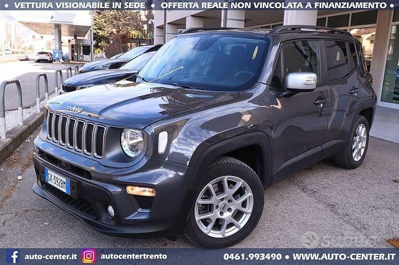 Usata Jeep Renegade Limited 190 CV (139 kW) 2022 Grigio SUV