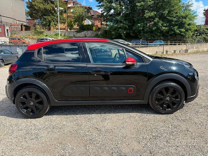 Usata Citroën C3 PureTech 82 CV (60 kW) 2017 Nero Utilitaria