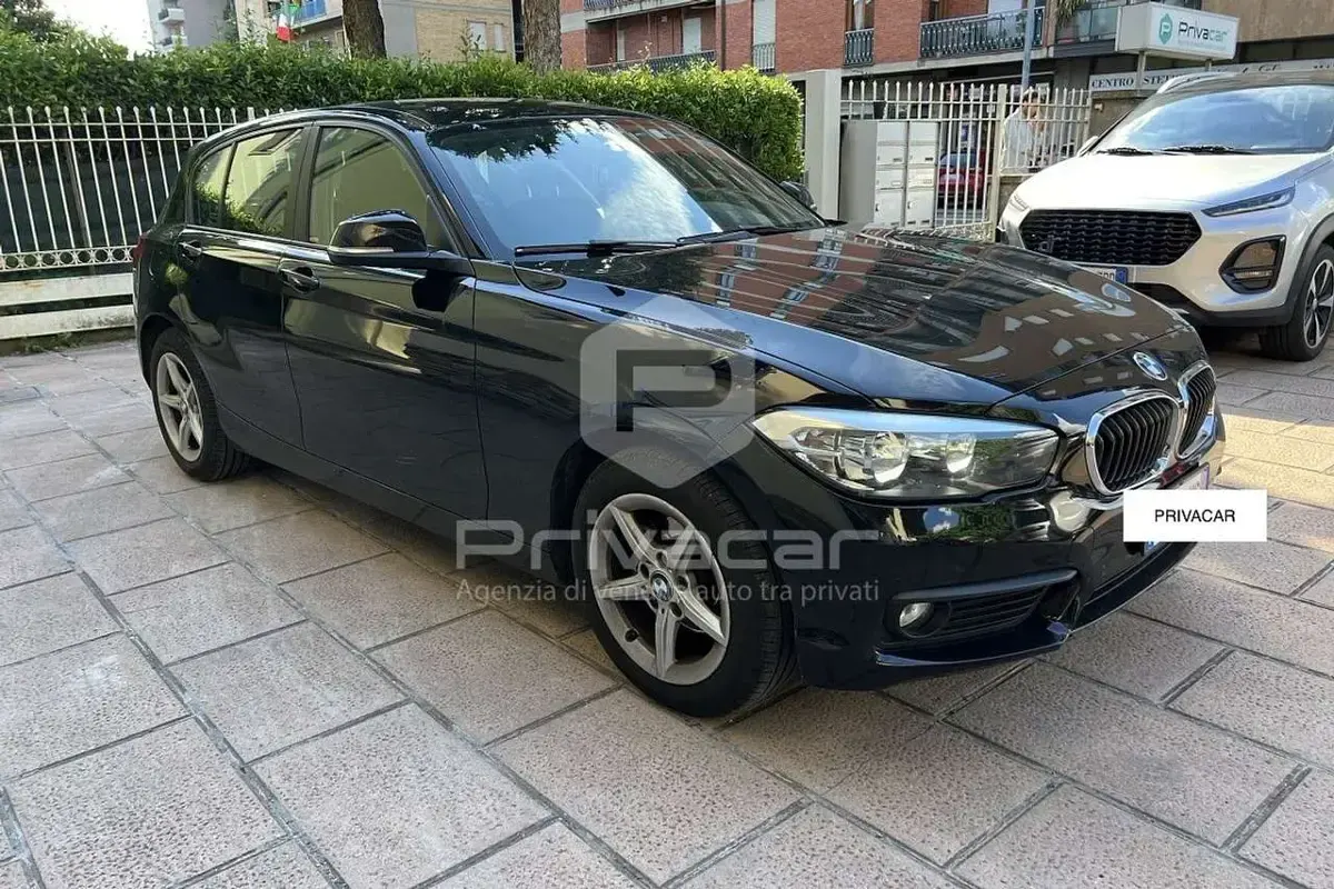 Usata BMW 116 Advantage 116 CV (85 kW) 2017 Nero Utilitaria