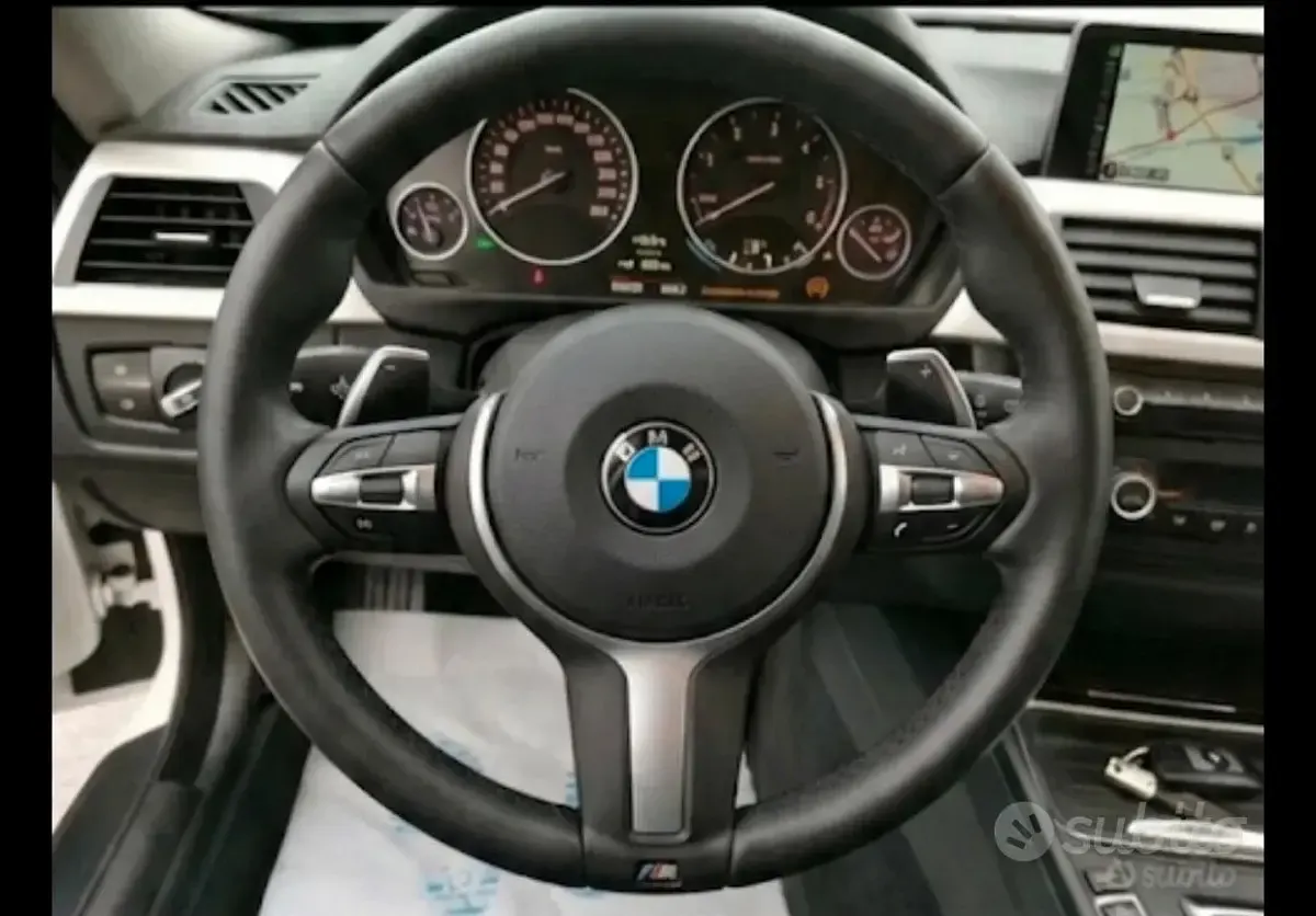 Usata BMW 420 Coupé 184 CV (135 kW) 2014 Bianco Coupé