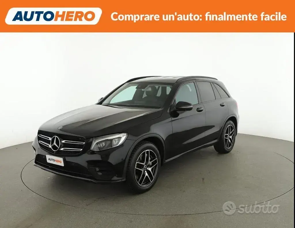 Usata Mercedes GLC220 170 CV (125 kW) 2018 Nero SUV