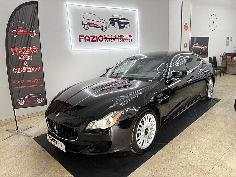 Usata Maserati Quattroporte 275 CV (202 kW) 2014 Nero Berlina