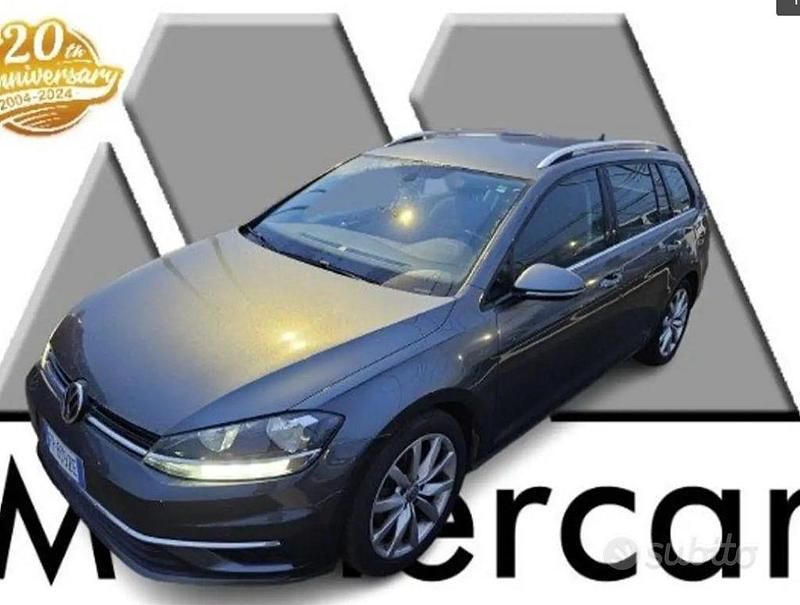 Usata VW Golf VII Executive 150 CV (110 kW) 2018 Grigio Station wagon