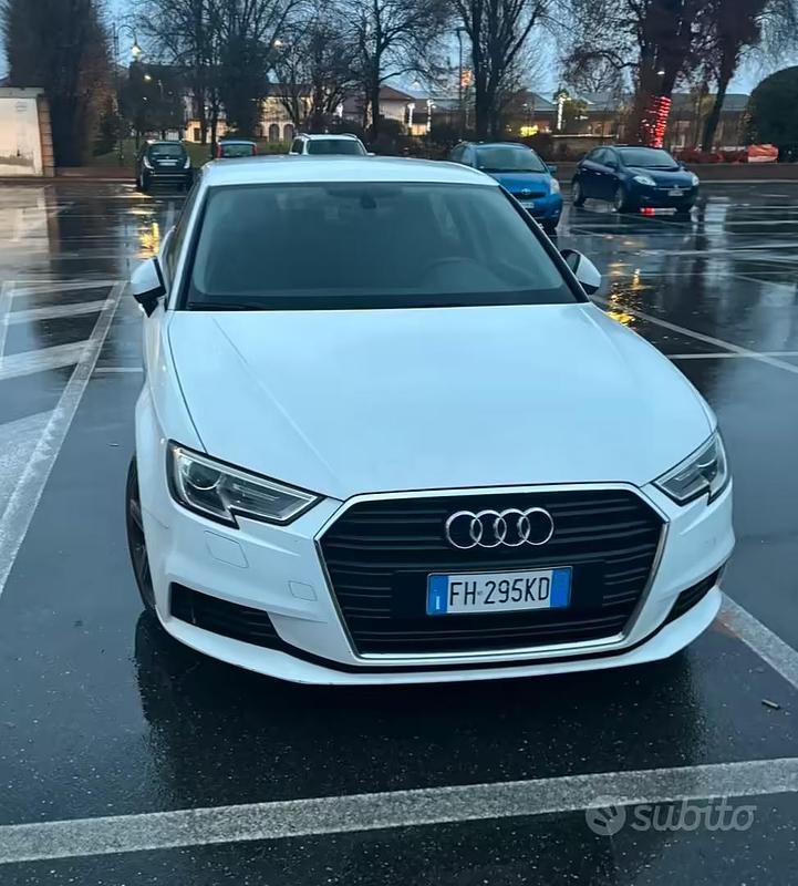 Usata Audi A3 2017 Bianco Berlina
