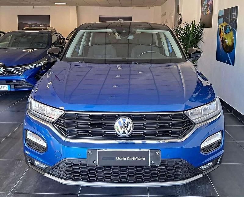 Usata VW T-Roc Style 116 CV (85 kW) 2019 Blu/azzurro SUV