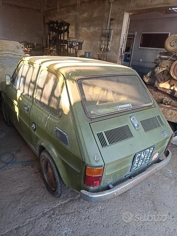 Verde Usata 1970 Fiat 126 Due volumi | 4500 € - Immagine 1/3