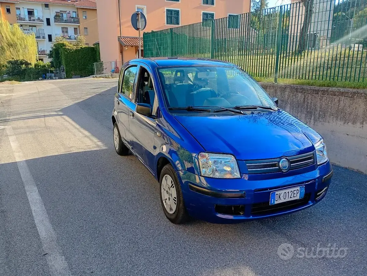 Usata Fiat Panda 60 CV (44 kW) 2007 Bluazzurro Utilitaria