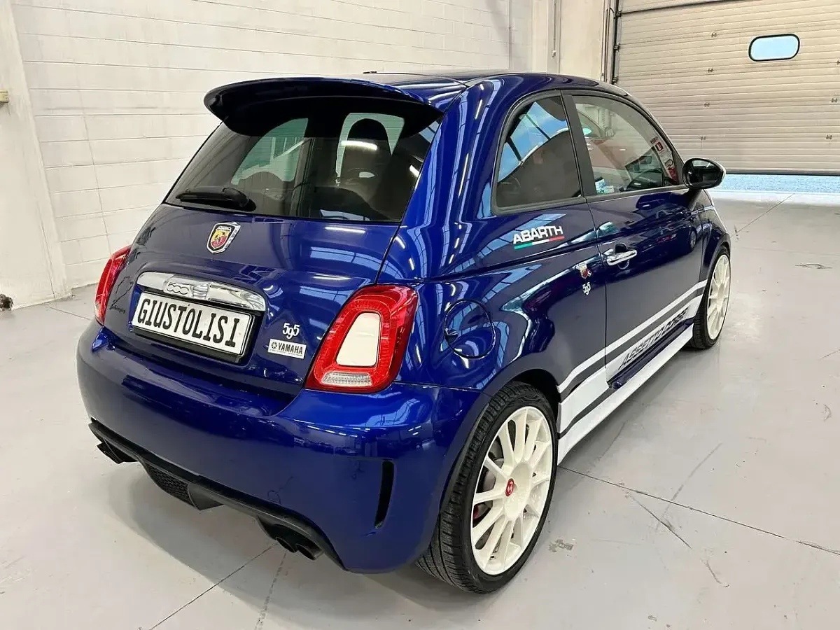 Usata Abarth 595 159 CV (116 kW) 2016 Blu/azzurro Utilitaria