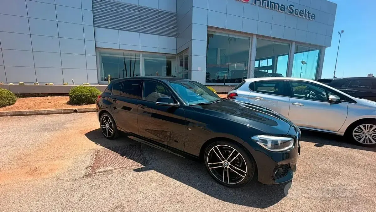 Usata BMW 118 150 CV (110 kW) 2019 Nero Berlina