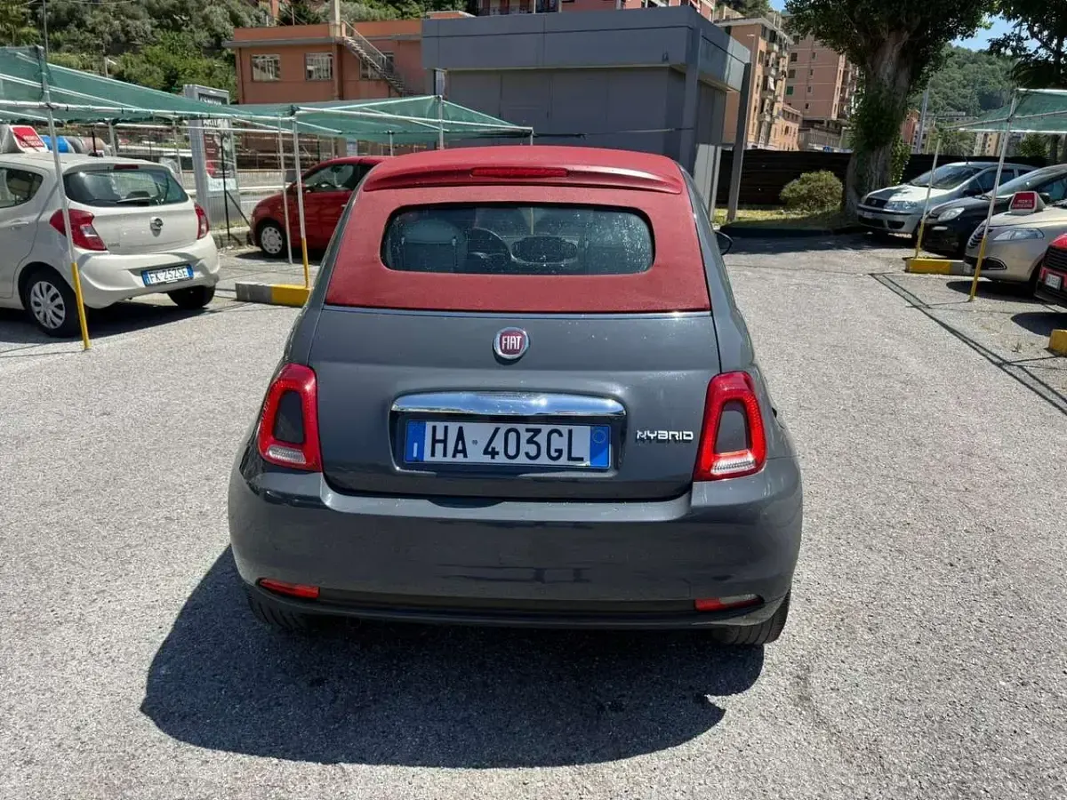 Usata Fiat 500 Dolcevita 69 CV (50 kW) 2022 Grigio Cabrio