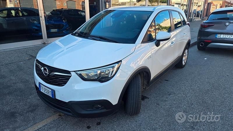 Usata Opel Crossland X Innovation 102 CV (75 kW) 2020 Bianco SUV