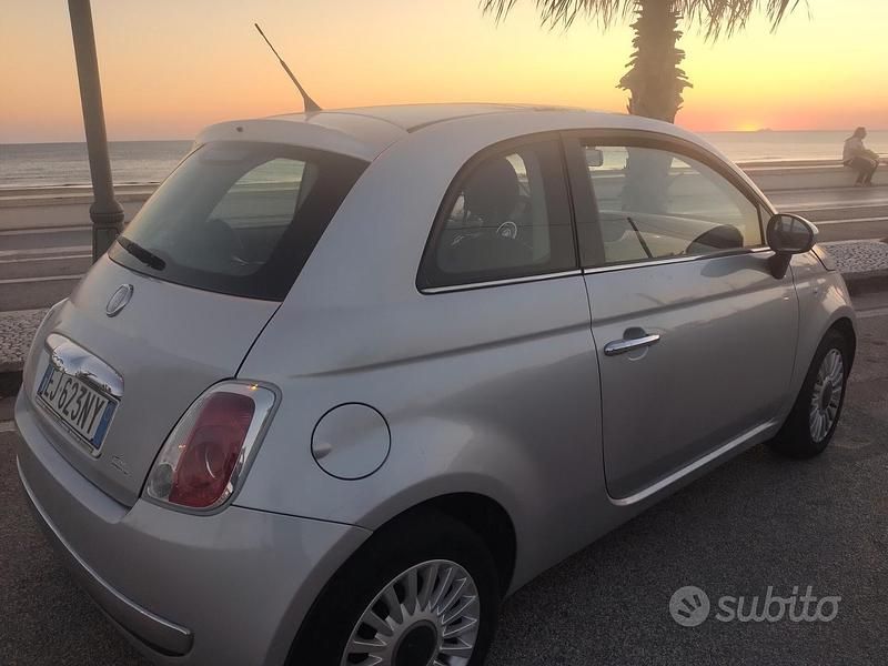 Usata Fiat 500 Lounge 95 CV (69 kW) 2011 Grigio Berlina
