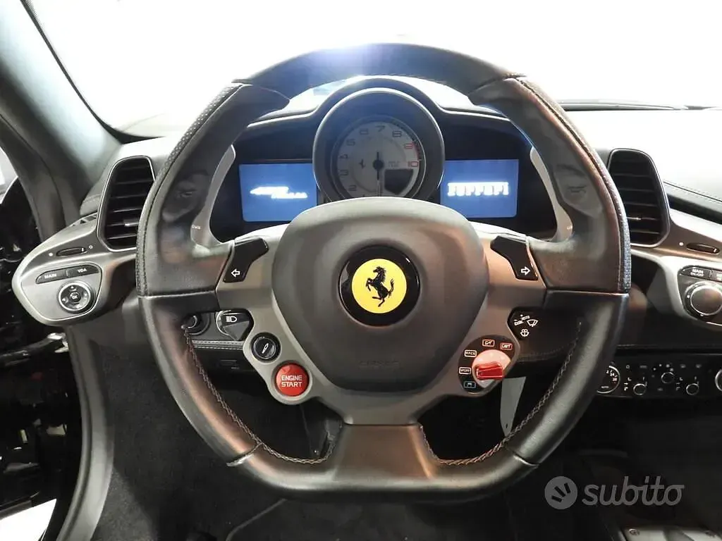 Usata Ferrari 458 570 CV (419 kW) 2011 Nero Coupé