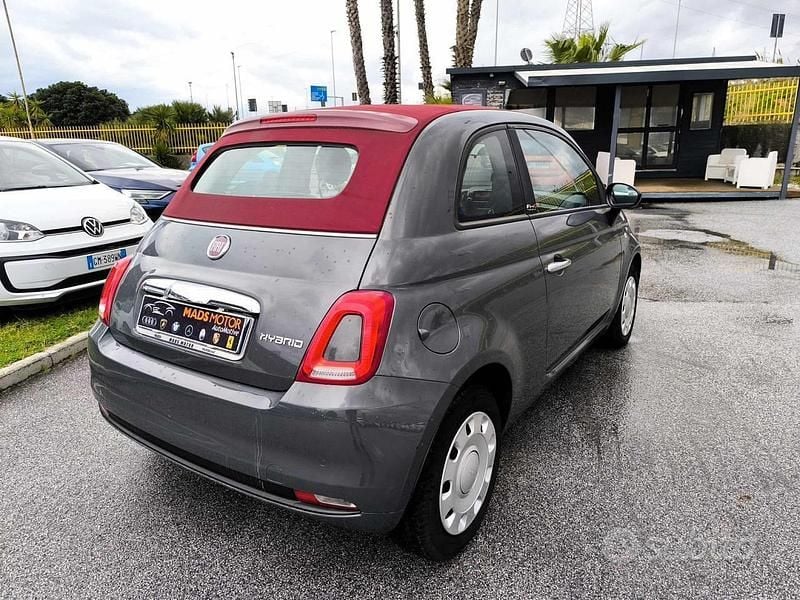Usata Fiat 500C Dolcevita 69 CV (50 kW) 2022 Grigio Cabrio