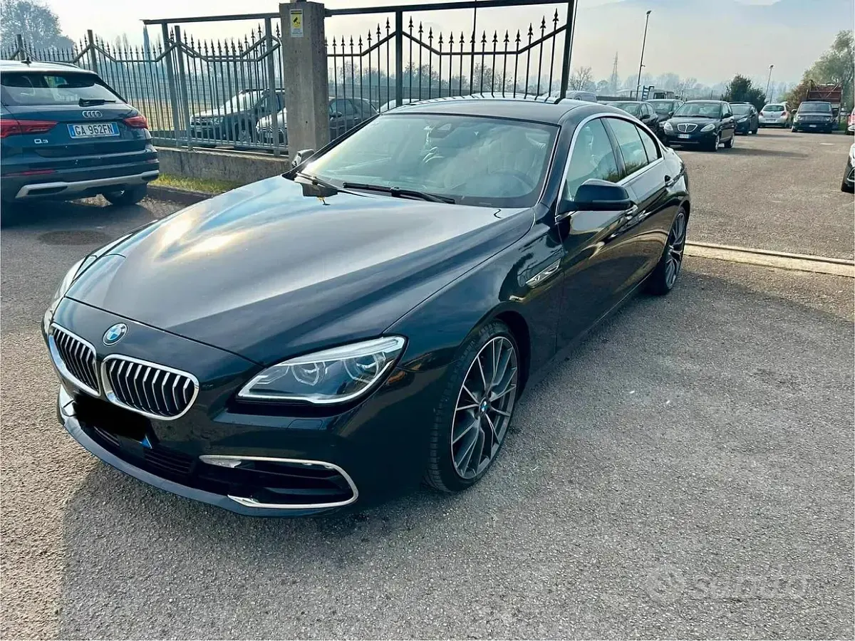 Usata BMW 640 313 CV (230 kW) 2016 Blu Coupé
