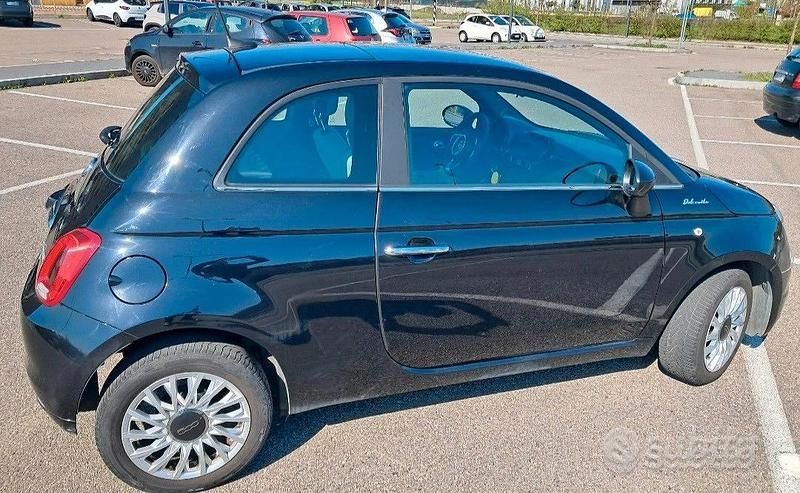 Usata Fiat 500C 2022 Nero Cabrio