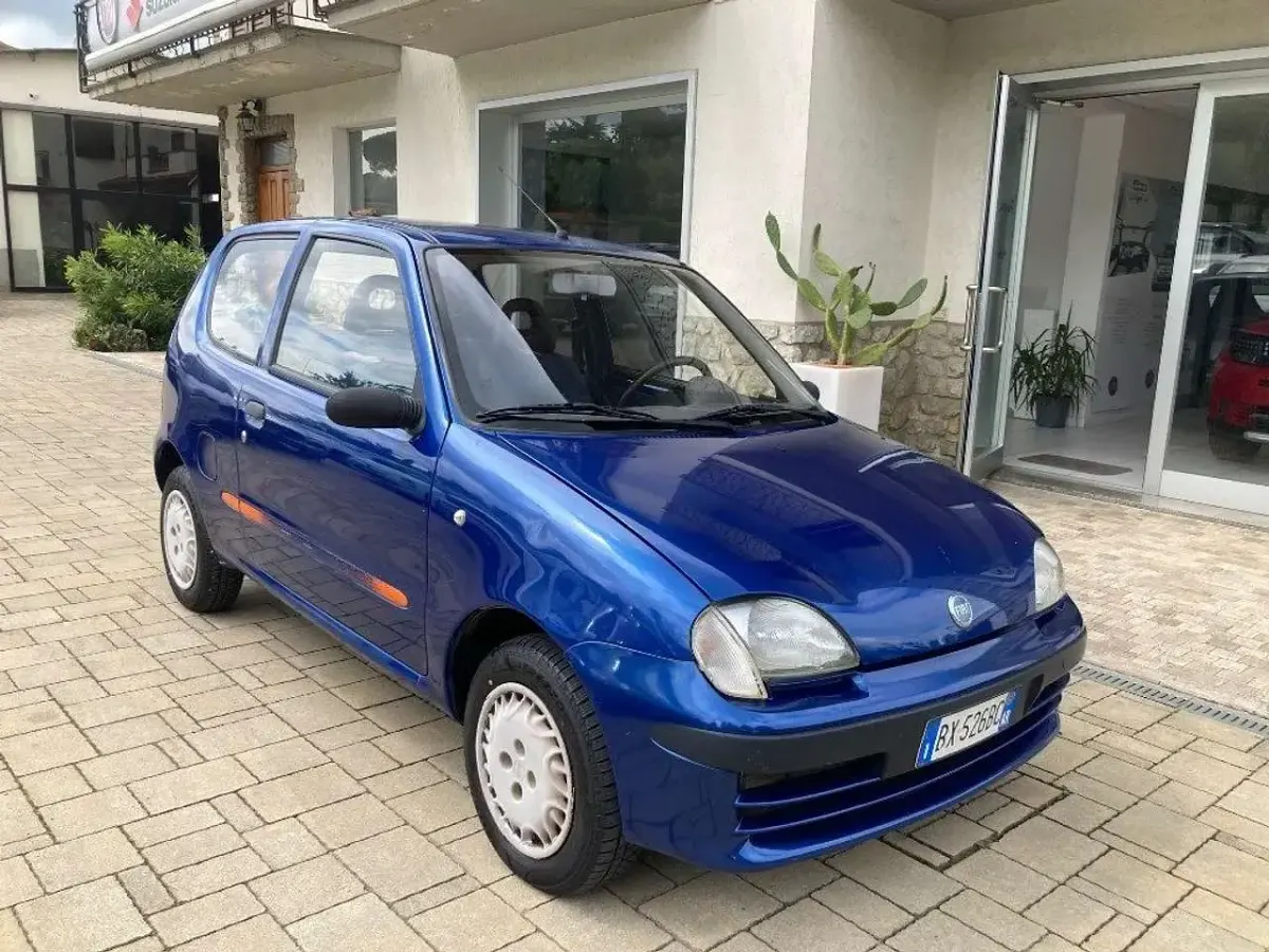 Usata Fiat Seicento S 54 CV (39 kW) 2002 Blu Utilitaria