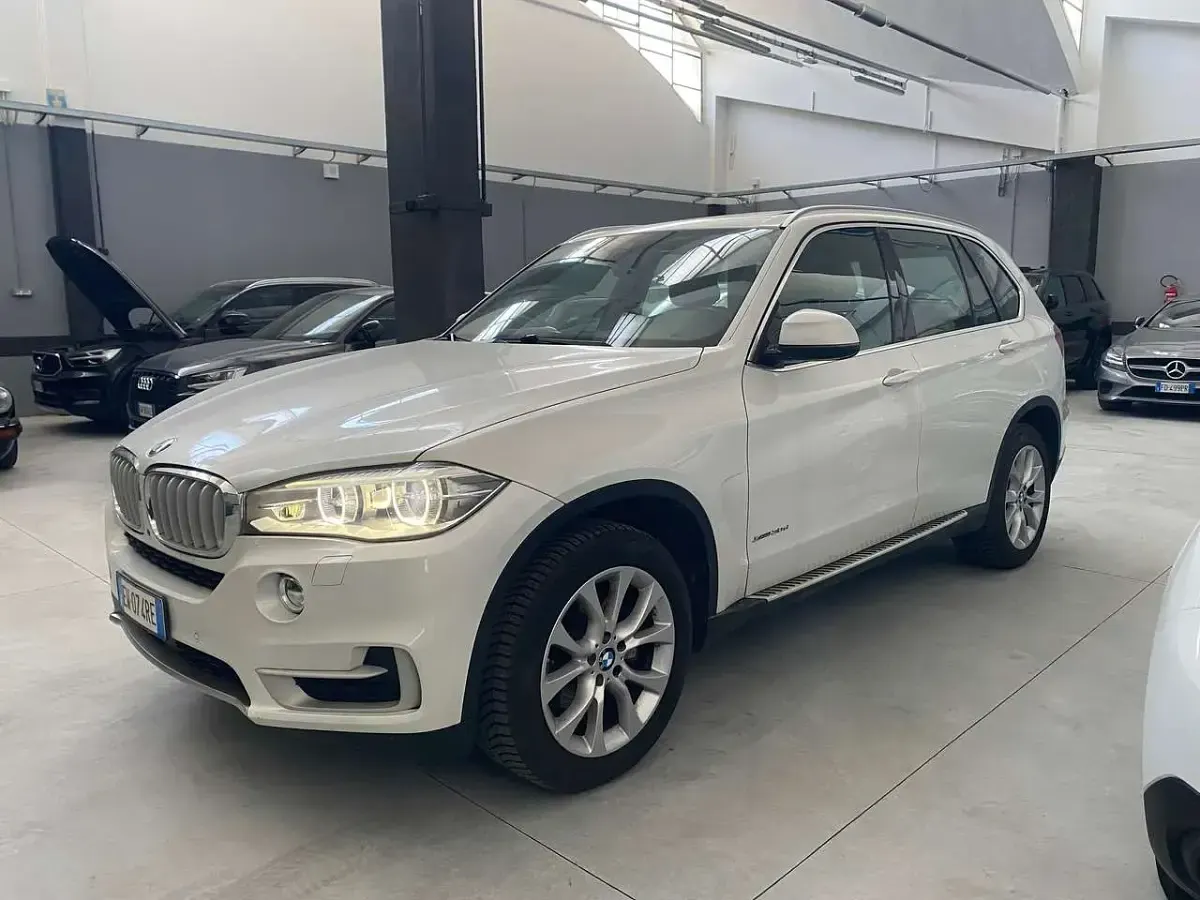 Usata BMW X5 258 CV (189 kW) 2014 Bianco SUV