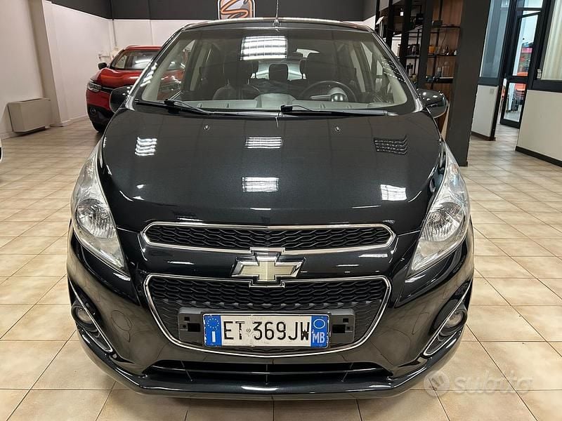Begagnad Chevrolet Spark LT 68 HK (50 kW) 2014 Svart Halvkombi