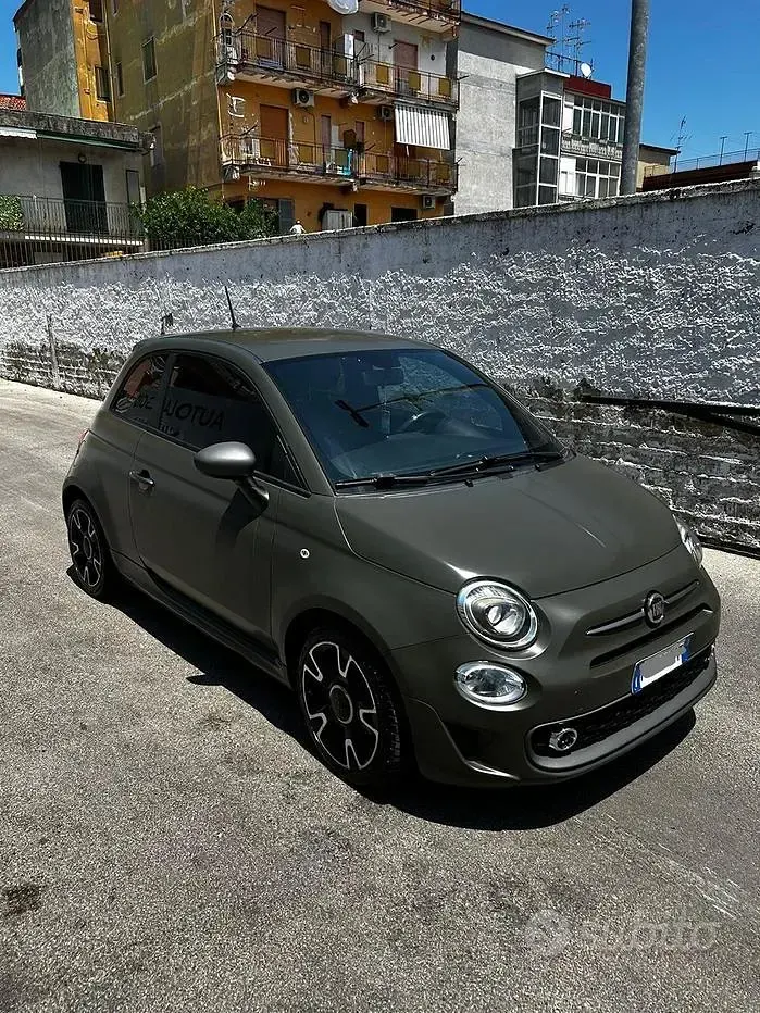 Usata Fiat 500S S 69 CV (50 kW) 2017 Verde Utilitaria
