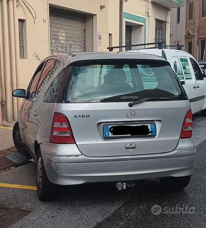 Usata Mercedes A160 102 CV (75 kW) 2001 Grigio Monovolume