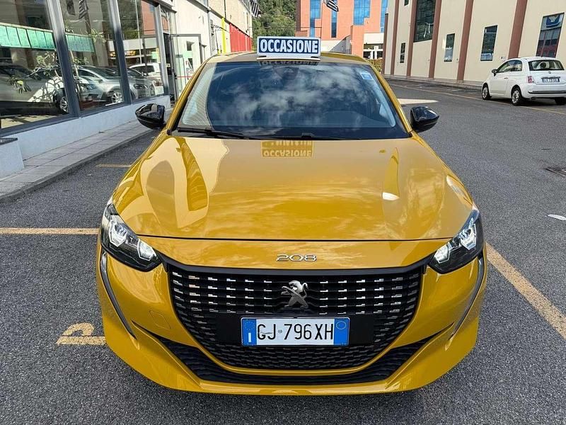 Usata Peugeot 208 Allure 75 CV (55 kW) 2022 Giallo Utilitaria