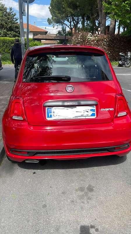 Usata Fiat 500 Sport 69 CV (50 kW) 2021 Rosso Utilitaria