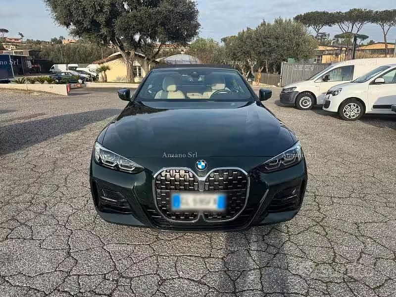 Usata BMW 420 M Sport 190 CV (139 kW) 2022 Verde Cabrio