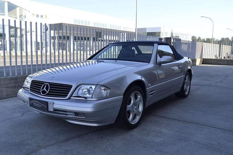Argento Usata 1999 Mercedes SL320 Cabrio | 36.900 € (Molto cara) - Immagine 1/4