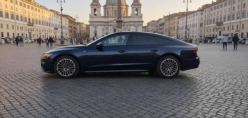 Usata Audi A7 S-Line 265 CV (194 kW) 2024 Blu/azzurro Berlina