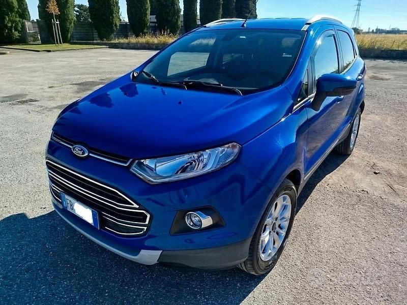 Usata Ford Ecosport 95 CV (69 kW) 2015 Blu SUV