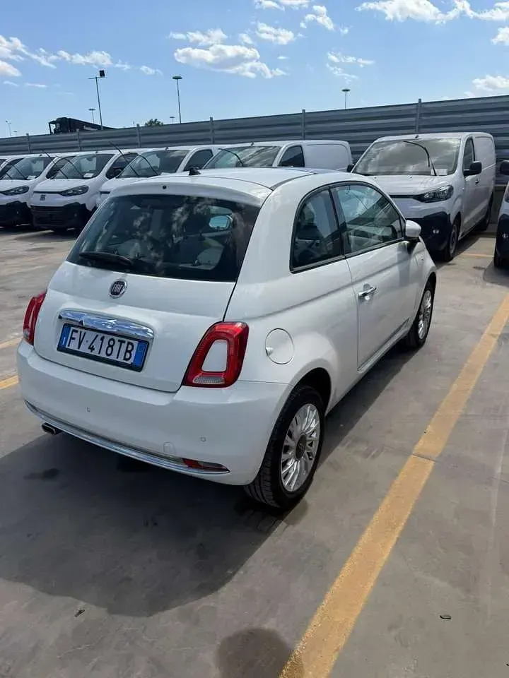 Usata Fiat 500 Lounge 69 CV (50 kW) 2019 Bianco Utilitaria