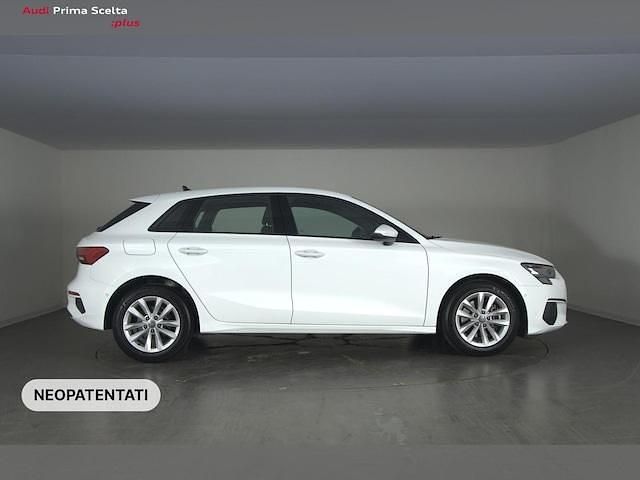 Usata Audi A3 Business 116 CV (85 kW) 2020 Bianco ibis Berlina