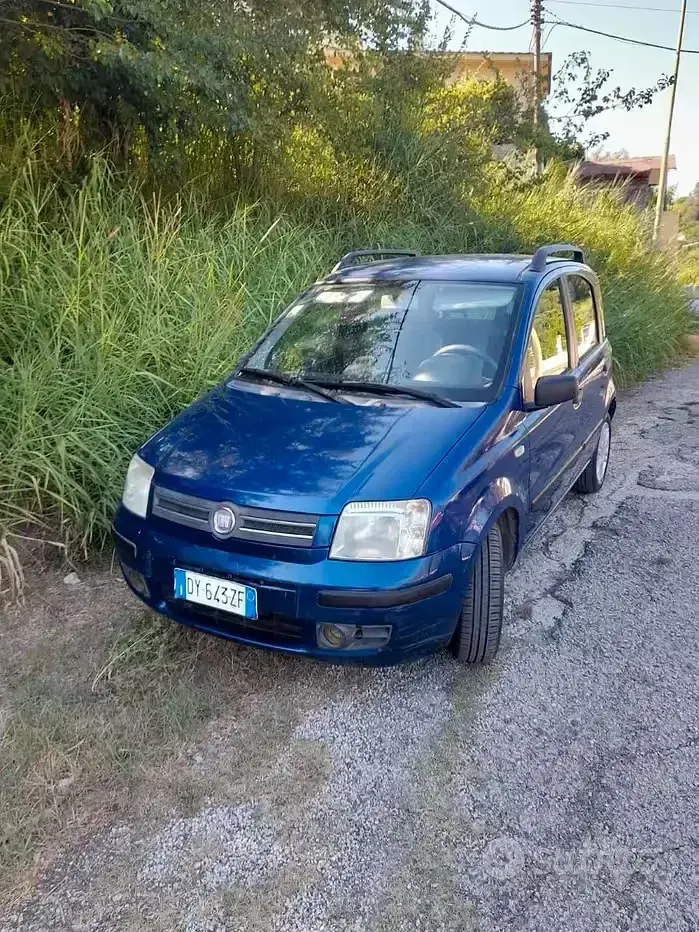 Usata Fiat Panda 60 CV (44 kW) 2009 Bluazzurro Utilitaria