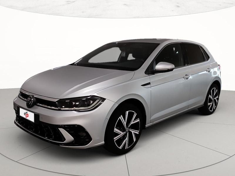 Usata VW Polo R-line 95 CV (69 kW) 2023 Reflex silver metallizzato Berlina