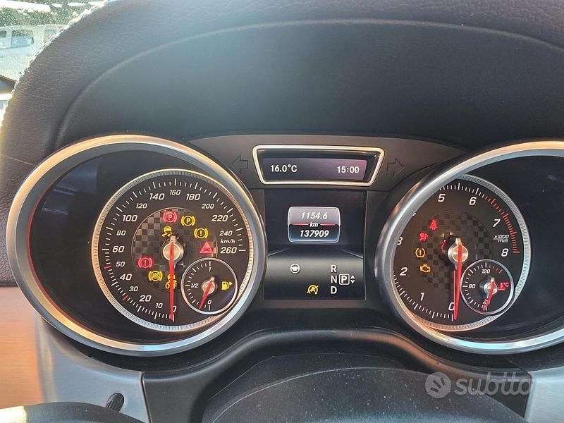 Usata Mercedes GLE450 AMG AMG 2016 Nero Coupé