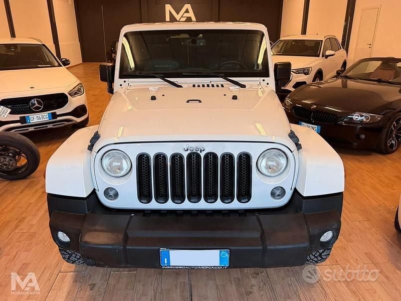 Begagnad Jeep Wrangler Sahara 200 HK (147 kW) 2016 Vit SUV
