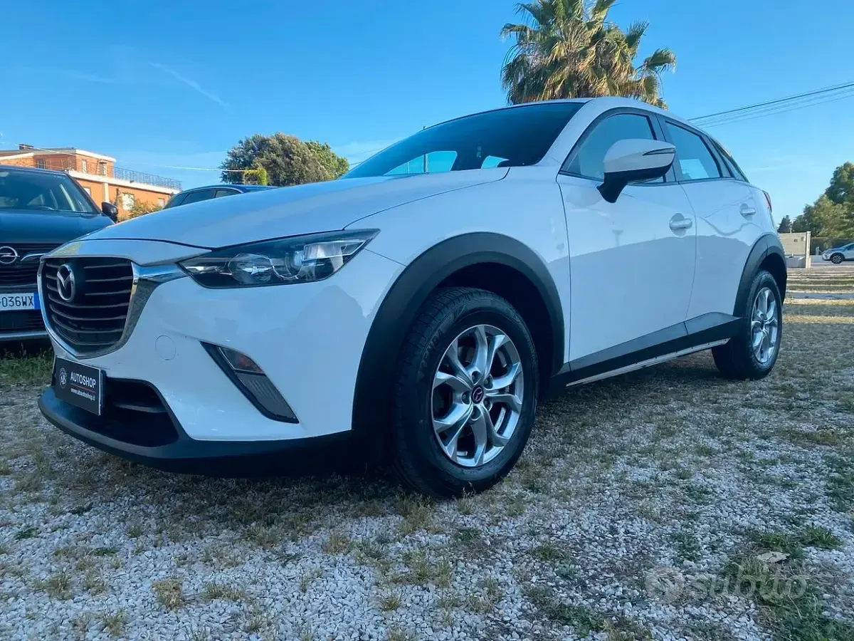 Usata Mazda CX-3 Evolve 105 CV (77 kW) 2016 Bianco SUV