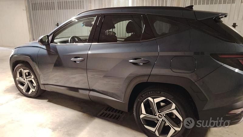 Usata Hyundai Tucson 150 CV (110 kW) 2022 Blu/azzurro SUV